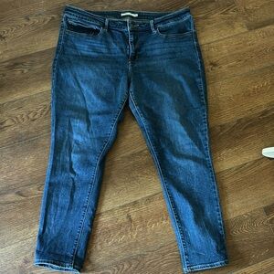 Womens Levi 711 Skinny Jeans